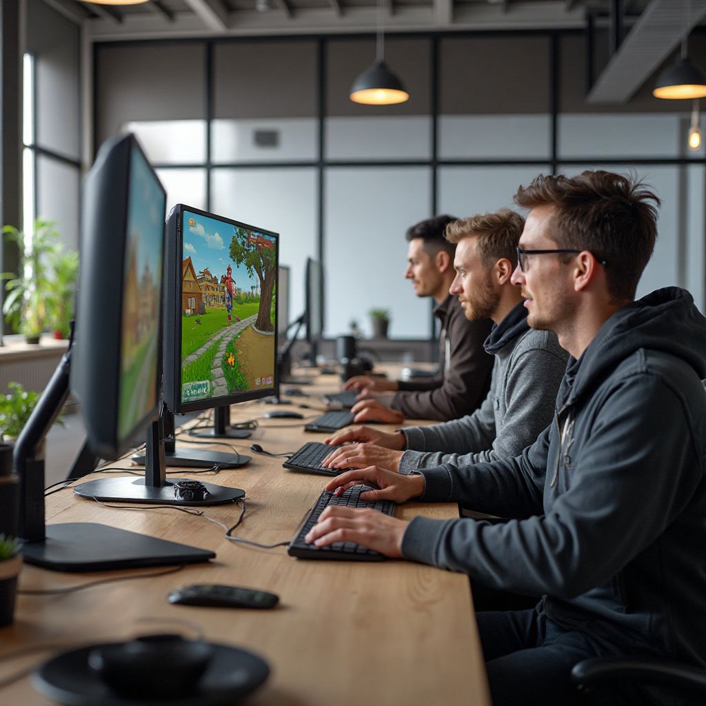 Hillbury Studio office where Chicken Road was developed